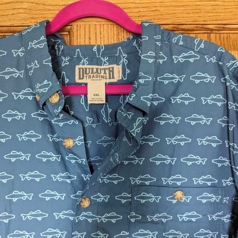 Men’s Duluth Trading XXL Camp Shirts - Twofer!